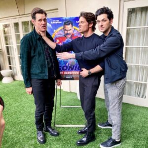 James Marsden Instagram - The cast was great. We all got along so well. 
#JimCarrey
@rejectedjokes @sonicmovie 
#Sonicmovie
#SonictheHedgehog
#Sonic