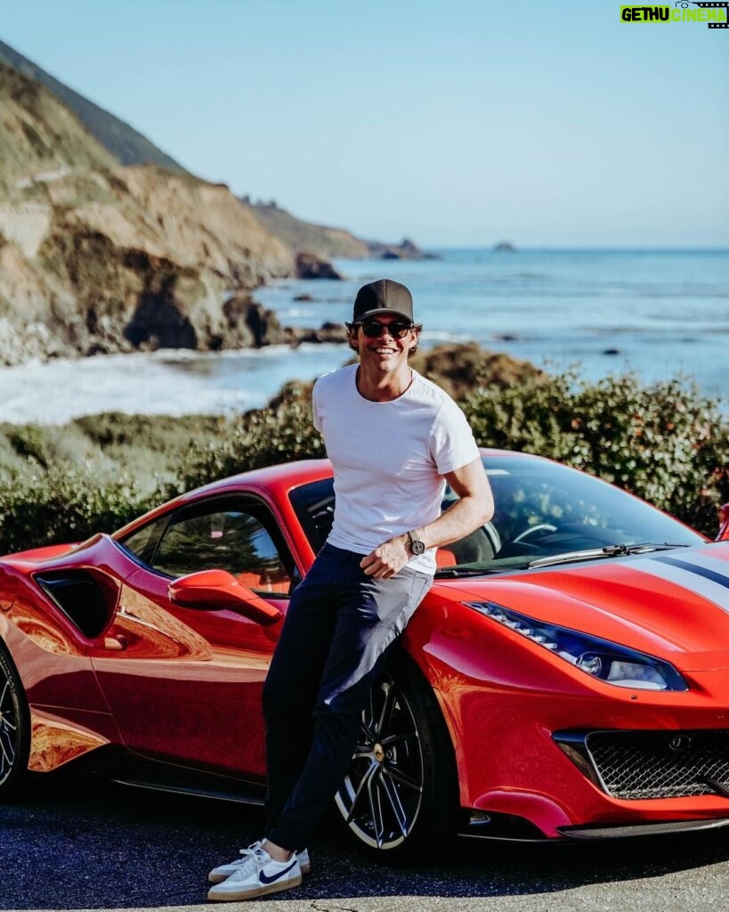 James Marsden Instagram - That’s it for Monterey Car Week! Thank you @ferrariusa for having us up and looking forward to next year. #pebblebeachconcours #montereycarweek #pista