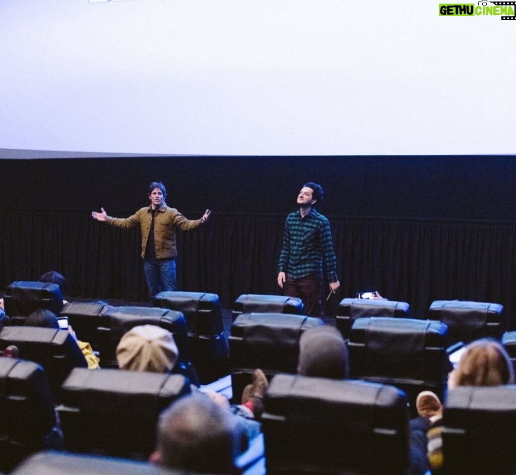 James Marsden Instagram - @rejectedjokes and I have been sneaking into random @sonicmovie screenings and surprising the audiences. 😉 Thank you @selashiloni for these cool shots! #sonicmovie #sonicthehedgehog