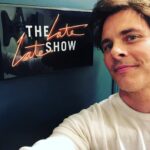 James Marsden Instagram – Hamming with @latelateshow @j_corden and @anyataylorjoy 
#sonicmovie