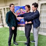 James Marsden Instagram - The cast was great. We all got along so well. #JimCarrey @rejectedjokes @sonicmovie #Sonicmovie #SonictheHedgehog #Sonic