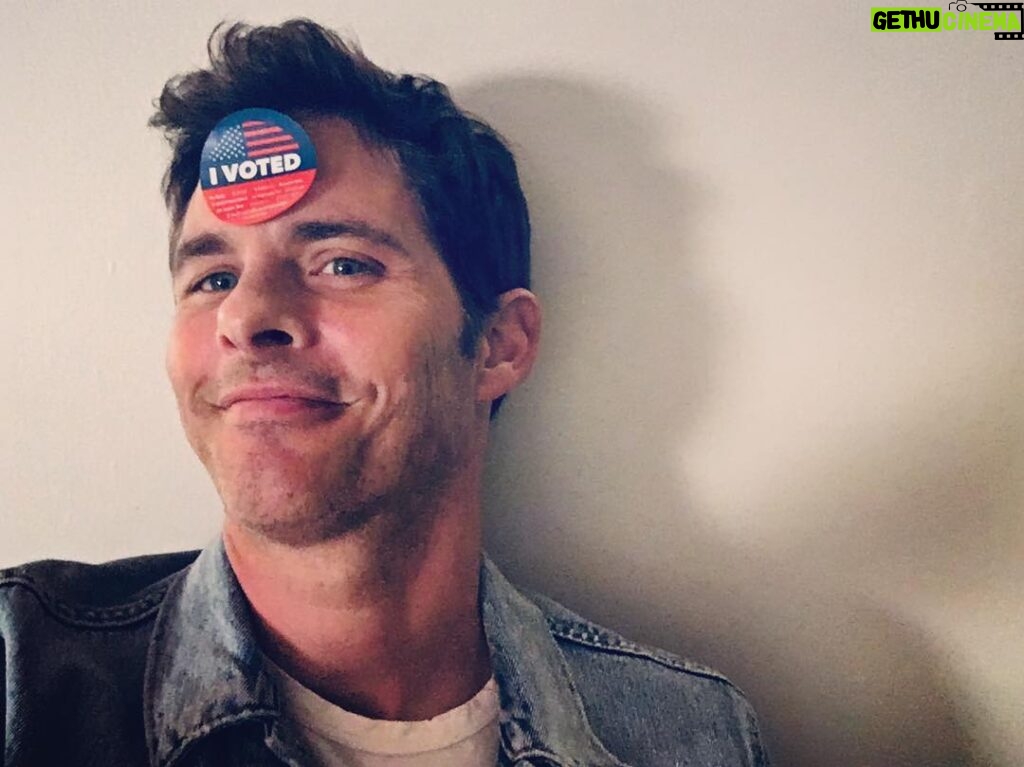 James Marsden Instagram - ✔️#vote
