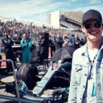 James Marsden Instagram - Grid walk for Austin GP! #iwcracing