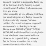 James Marsden Instagram - Only follow this account with a BLUE CHECK! Sorry for the trouble with the fakes out there.