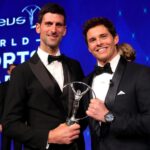 James Marsden Instagram – First time using a selfie stick so I needed to make sure the photo was worth it. I spy a Prince, a @djokernole, @lindseyvonn @kipchogeeliud @tonyhawk and other incredibly inspiring people. 
Thank you @laureussport for letting me host the Laureus World Sports Awards 2019! If you couldn’t tell, I had a blast. 
#laureus19
#sneakersforgood Monte-Carlo, Monaco