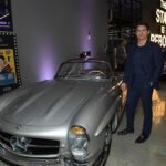 James Marsden Instagram - Thank you @mercedesbenzusa for having me at the Classic Car Center grand opening. Some seriously gorgeous automobiles. #MercedesBenz