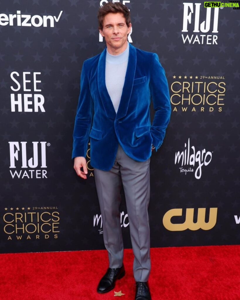 James Marsden Instagram - Awards season wrap up, 2024! Thank you @televisionacad and @criticschoice @goldenglobes and @americanfilminstitute Grateful for the recognition. Styling by @ilariaurbinati Grooming by @davestanwell @lamer #lamerpartner