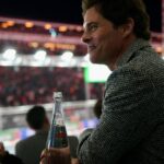 James Marsden Instagram - F1 Vegas! Hydrating in the paddock with @evianwater #ad