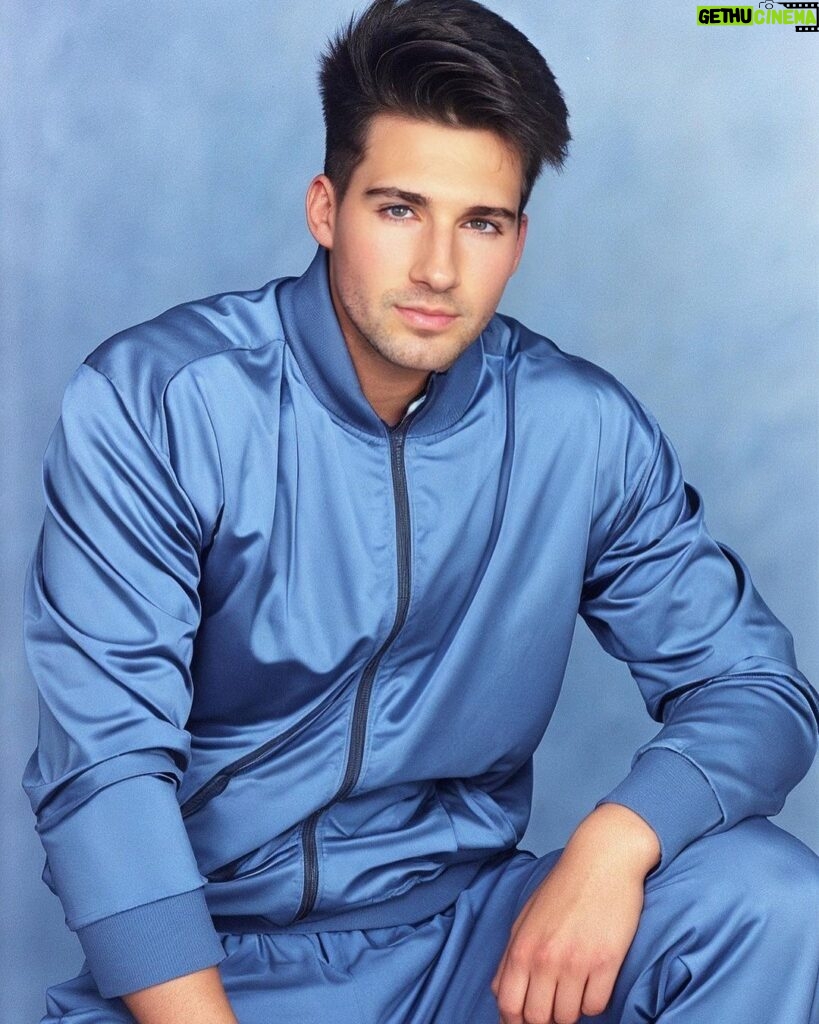 James Maslow Instagram - I would have thrived in the 90’s. #ai #90s #aiyearbook