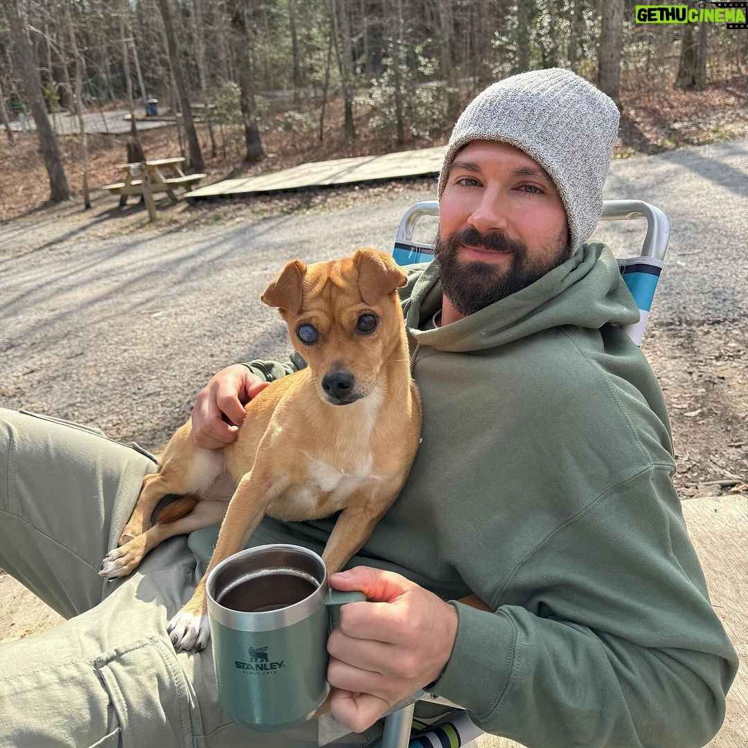 James Maslow Instagram - Much needed getaway camping in Greeter Falls TN. Where should we camp next?! ποΈβ¨π«Άπ»π