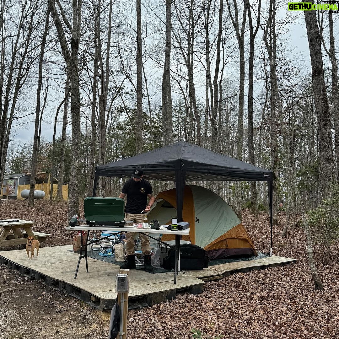 James Maslow Instagram - Much needed getaway camping in Greeter Falls TN. Where should we camp next?! ποΈβ¨π«Άπ»π