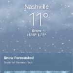 James Maslow Instagram – Sorry Nashville, I must have brought the snow from Miami 🤷🏻‍♂️ Nashville, Tennessee