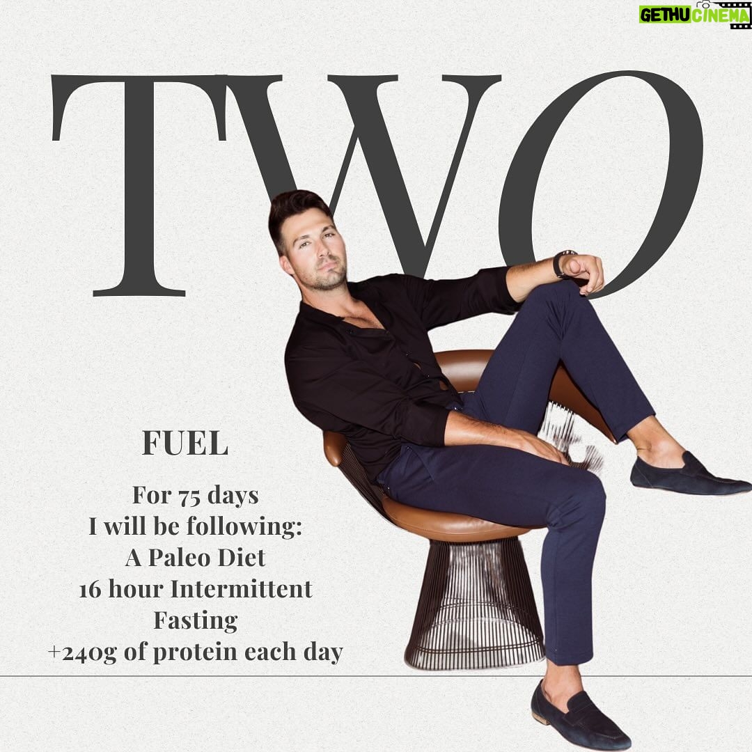 James Maslow Instagram - Let’s start 2024 off on the best foot possible! 75 days of commitment to YOU. For years I’ve wanted to wake up early on January 1st with no hangover and get right to my goals and dreams but for years I’ve made excuses and missed that mark. Not this year! Join me for 75 days of health, discipline and forming great habits that can be the beginning of the best version of you. My 75 day HARD challenge starts Monday morning, January 1st. Let’s go! 💪🏼 #75hard #jamesmaslow Miami, Florida