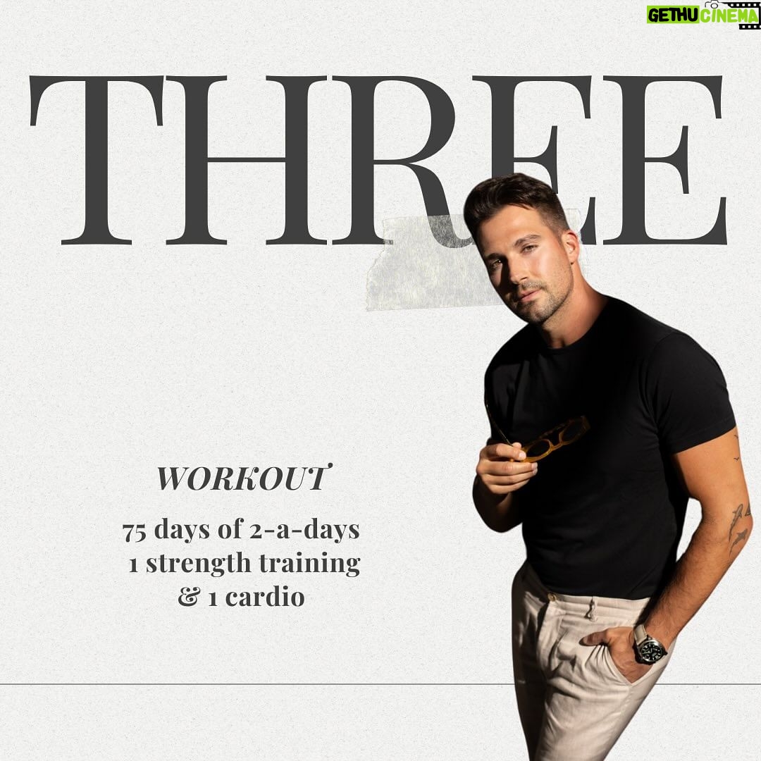 James Maslow Instagram - Let’s start 2024 off on the best foot possible! 75 days of commitment to YOU. For years I’ve wanted to wake up early on January 1st with no hangover and get right to my goals and dreams but for years I’ve made excuses and missed that mark. Not this year! Join me for 75 days of health, discipline and forming great habits that can be the beginning of the best version of you. My 75 day HARD challenge starts Monday morning, January 1st. Let’s go! 💪🏼 #75hard #jamesmaslow Miami, Florida