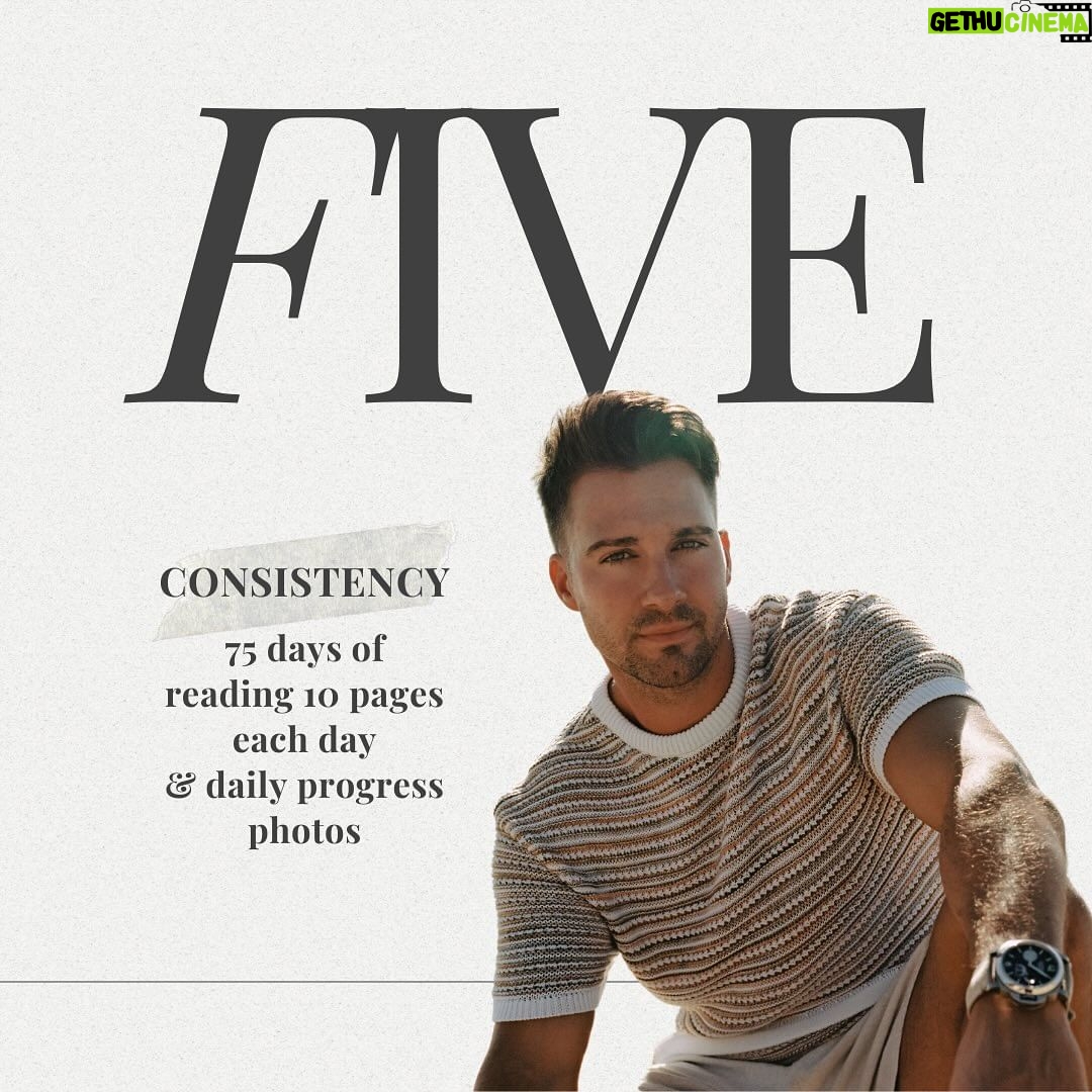 James Maslow Instagram - Let’s start 2024 off on the best foot possible! 75 days of commitment to YOU. For years I’ve wanted to wake up early on January 1st with no hangover and get right to my goals and dreams but for years I’ve made excuses and missed that mark. Not this year! Join me for 75 days of health, discipline and forming great habits that can be the beginning of the best version of you. My 75 day HARD challenge starts Monday morning, January 1st. Let’s go! 💪🏼 #75hard #jamesmaslow Miami, Florida