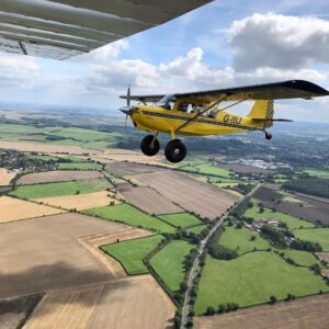 James May Instagram - Citabria from my Scout, and my Scout from the Citabria.