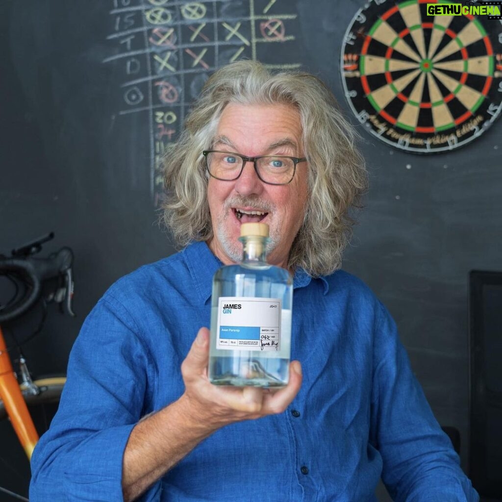James May Instagram - The gin thing continues.