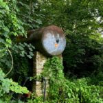 James May Instagram - This old oil tank is strangely melancholic.
