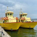 James May Instagram - What a lovely pair of yellow boats. That is all.