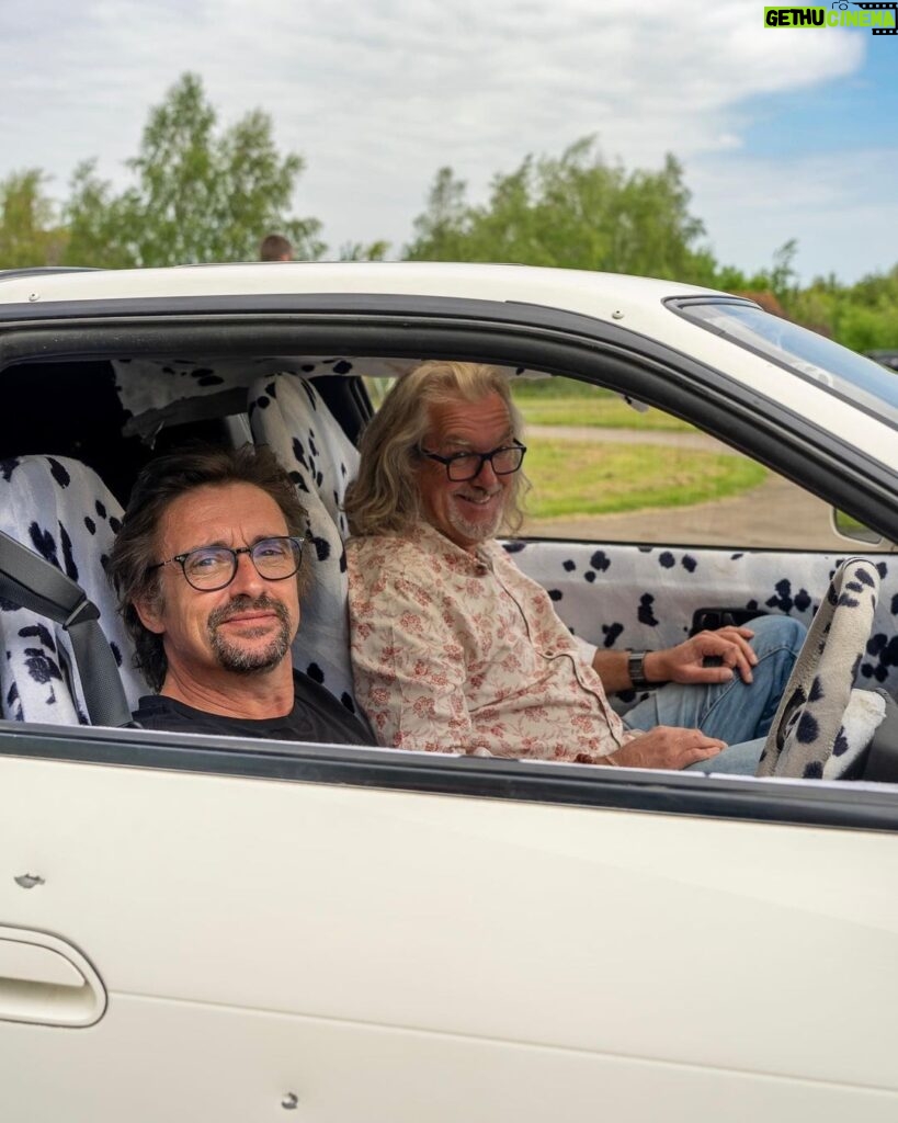 James May Instagram - Two lads in a car. #TheGrandTour