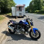 James May Instagram - R1250 with Adam’s kebab van.