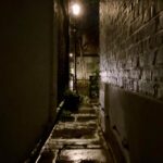 James May Instagram - Alleyway, Hammersmith, crap weather.