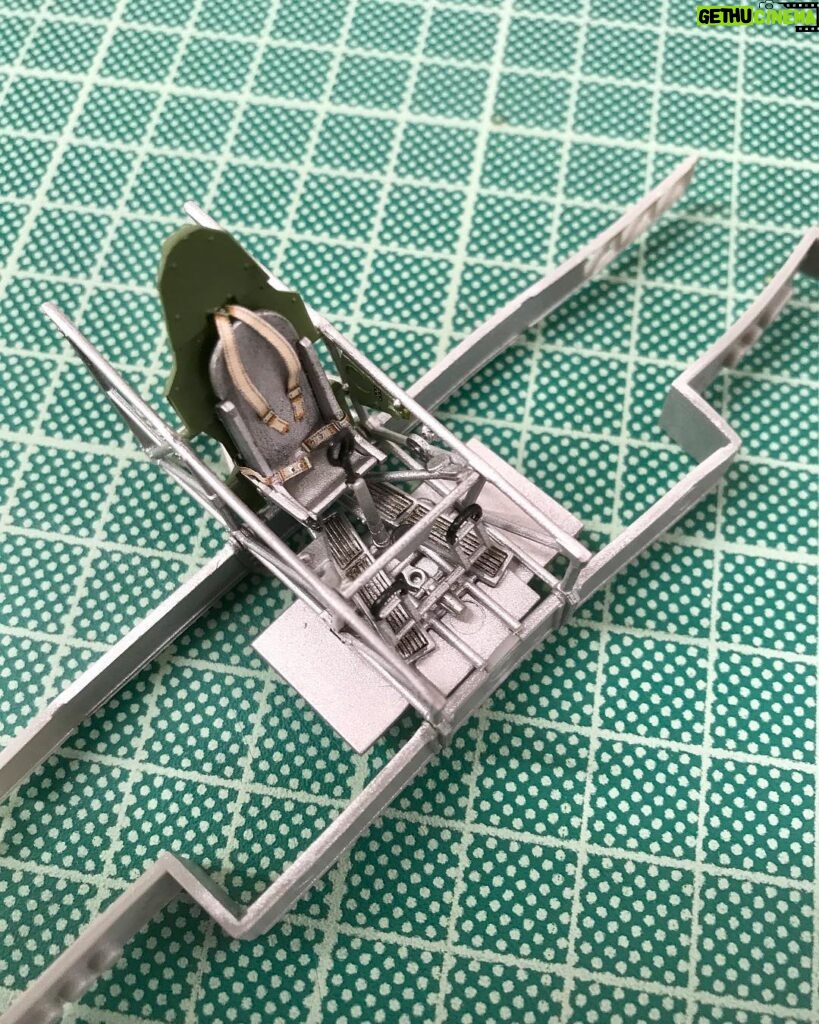 James May Instagram - A very fiddly Sunday evening, but it kept me off the drink. Next update 2020. #Hurricane #AnyoneForAirfix?