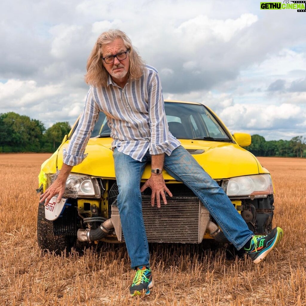 James May Instagram - Nothing to see here, just Hammond’s Subaru. @itsthegrandtour @primevideouk