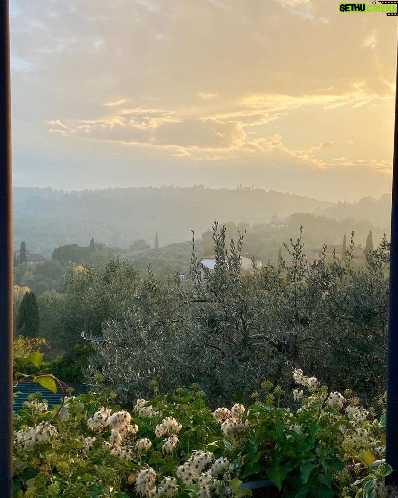 James May Instagram - Toscana nebbiosa.