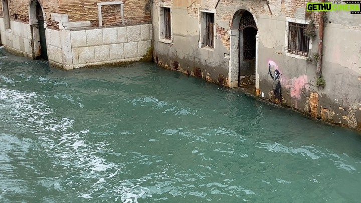 James May Instagram - Venice. Note artwork.
