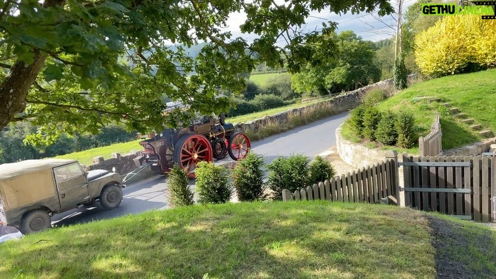 James May Instagram - Beat the fuel crisis, the countryside way.