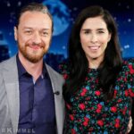 James McAvoy Instagram – Loved hanging with guest host @SarahKSilverman (Long time fan of hers and she was brilliant) on @JimmyKimmelLive tonight! #Kimmel #ABC #togethermovie #together