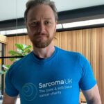 James McAvoy Instagram - Felix at @vtbflower is going to walk from Tower Bridge to Hampton Court,crossing every bridge along the way. He is doing this in aid of @sarcoma_uk because He lost his Mum to this rare form of cancer. I’m Proud to wear this T-shirt and help raise awareness about this nastiest of Cancers...to stand by Felix,and honour his mum. Good luck Felix. Link below if you’d like to donate: https://www.justgiving.com/fundraising/felix-taberer-bond1?utm_source=whatsapp&utm_medium=fundraising&utm_content=felix-taberer-bond1&utm_campaign=pfp-whatsapp&utm_term=1655f096de0c401282adcfda2b05857f London, United Kingdom