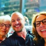 James McAvoy Instagram - What treat to be surprised by my old Doc @blbuckley and the ever lovely @blbpa …you’re a legend of the stage Betty and your support isn’t taken for granted. Thanks for coming along. Harvey Theater at BAM Strong