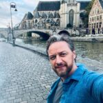 James McAvoy Instagram - Ghent you’re beautiful! Here for a quick appearance at @factsconvention #ghent #belgium Gent, Belgium