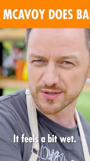 James McAvoy Instagram - Bake-off highlights. Thanks for all the support. You can still donate or get involved. LINK IN BIO.  @bakeoffbox @britishbakeoff @su2cuk @su2c @annemarie @damekellyholmes @therealbaddiel