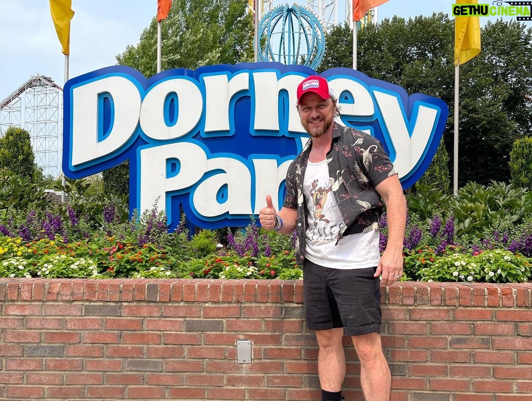James McAvoy - 168.6K Likes - What a brilliant day at @dorneyparkpr massive thanks to the park staff and in particular Ryan,Sophia,Matt and Bob who took care of myself and the family with the greatest of care and attention. Steele force is a class I’ve coaster of the modern age and we road another that was built 100 years ago and still provided all the thrills. Waterpark at the back end of the day was wicked!!!! #themepark #rollercoasters #coasters #waterpark #wildwaterkingdom