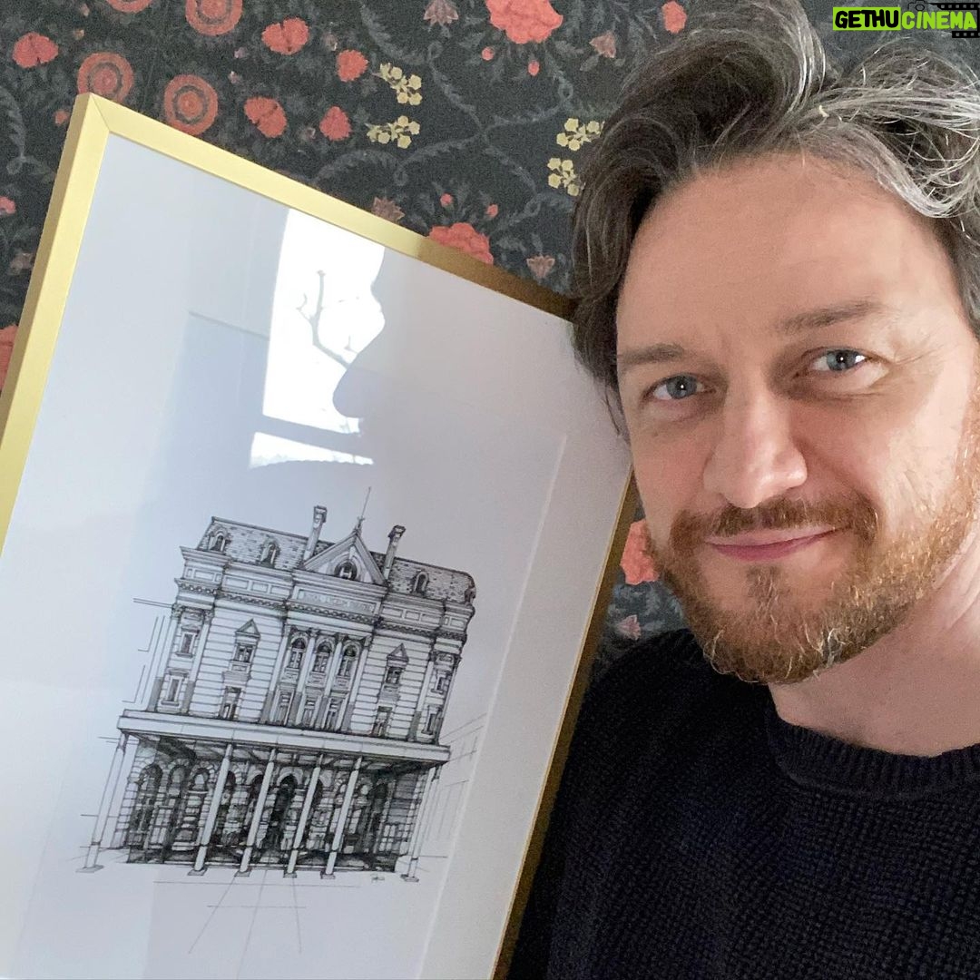 James McAvoy - 259.4K Likes - Big thanks to @peterhannahart for this excellent piece of work. It’s the @lyceumedinburgh where I performed Brian Friel’s “Lovers” about a 1000 years ago. His work is great,check him out and commission him to do a building you love. #lovers #art #brianfriel #royallyceumedinburgh