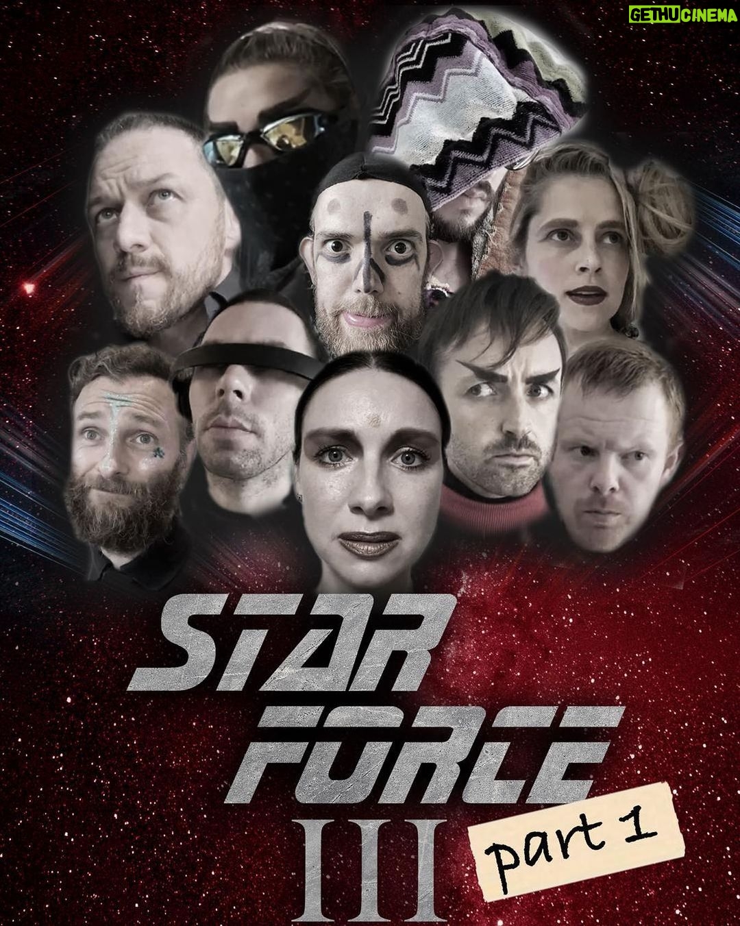 James McAvoy Instagram - Coming tomorrow. #scifisolation #starforce The Final Frontier!