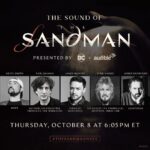 James McAvoy Instagram - Tune in to The Sound of ‘The Sandman’ panel with myself, @neilhimself, @thatkevinsmith, @jamesmcavoyrealdeal @dirkmaggs James Hannigan] on October 8 at 6:05PM ET / 11:05PM BT @audible @dccomics #TheSandmanNYCC @dccomics @newyorkcomiccon @mcmcomiccon