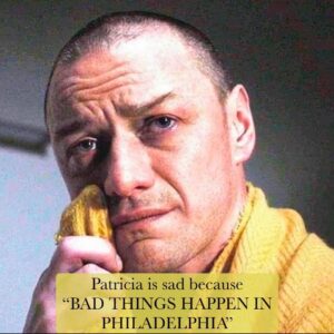 James McAvoy Instagram - #badthingshappeninphiladelphia  #wtf