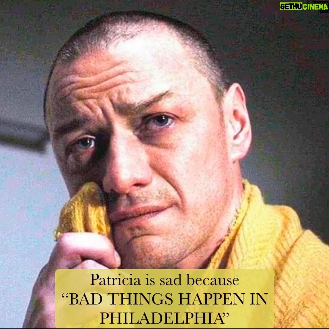 James McAvoy - 207.9K Likes - #badthingshappeninphiladelphia #wtf