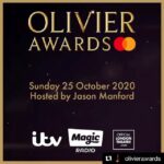 James McAvoy Instagram - See who wins on the 25th of October. Just Chuffed to be nominated and still so proud to have been a part of this excellent production,cast and the as always magnificent @jamielloyd @jamielloydco @evbarratt