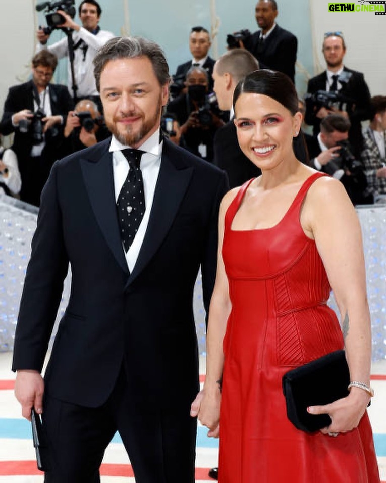 James McAvoy - 260.4K Likes - What an incredible night at the Met Ball. Both @lisalibs and I were honoured to be invited and dressed by @dunhill and @chloe respectively.
For myself
A bespoke single-breasted 3-piece evening suit, handcrafted by dunhill’s master tailor in London, designed by dunhill Creative Director @MrSimonHolloway time pieces by @jaegerlecoultre and my beautiful tie pin by @cartier great company and brilliant grooming by @shidehkafei who did both @lisalibs and myself. #met #metball #metgala #fashion #dunhill #jaeger #cartier #redcarpet