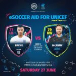 James McAvoy Instagram - Come on, let’s play some FIFA and raise lots of money 🎮😎 Watch me take on @liampayne at 5.45pm UK time 👉 http://Twitch.tv/easportsfifa @SoccerAid | @Unicef_UK | @DFID_UK | @EASPORTSFIFA #soccersaid #soccer #football #charity #covid19