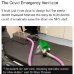 James McAvoy Instagram - Great work coming out of Wales from Dr Ryhs Thomas . #ventilator #drrhysthomas #glangwilihospital go 🏴󠁧󠁢󠁷󠁬󠁳󠁿