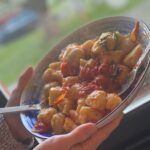 James McAvoy Instagram - Tonight we made @jamieoliver “Nonna’s no egg Gnocchi” with Roasted cherry tomatoes(roasted on the vine for extra flavour)... @lisalibs said it’s all she’s ever wished for in “Yonky” (it’s how they say it Delco) . Thankyou Jamie. Your dreams