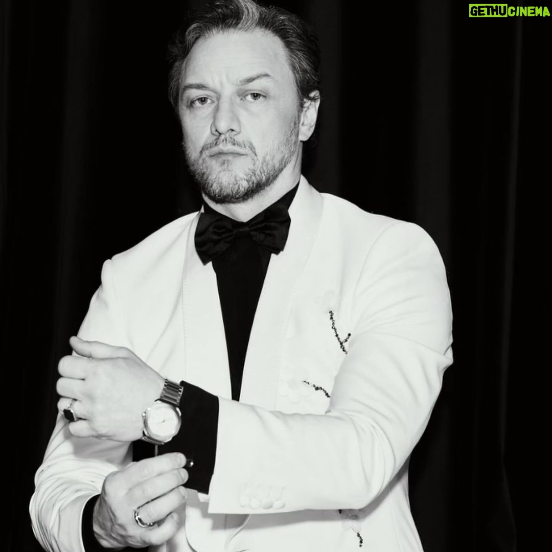 James McAvoy Instagram - Posing hard with @gq in @bulgari and @dolcegabbana grooming by @tarahmakeup and styling by @mrfabioimmediato