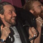 James McAvoy Instagram - What a great day at @hersheypark …massive thanks to Mack and Hector for showing us around and generally being great people. The entire crew had a blast!!!! #themepark #halloween #darknightshersheypark Hershey Park,Amusment Park