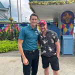 James McAvoy Instagram - What a brilliant day at @dorneyparkpr massive thanks to the park staff and in particular Ryan,Sophia,Matt and Bob who took care of myself and the family with the greatest of care and attention. Steele force is a class I’ve coaster of the modern age and we road another that was built 100 years ago and still provided all the thrills. Waterpark at the back end of the day was wicked!!!! #themepark #rollercoasters #coasters #waterpark #wildwaterkingdom